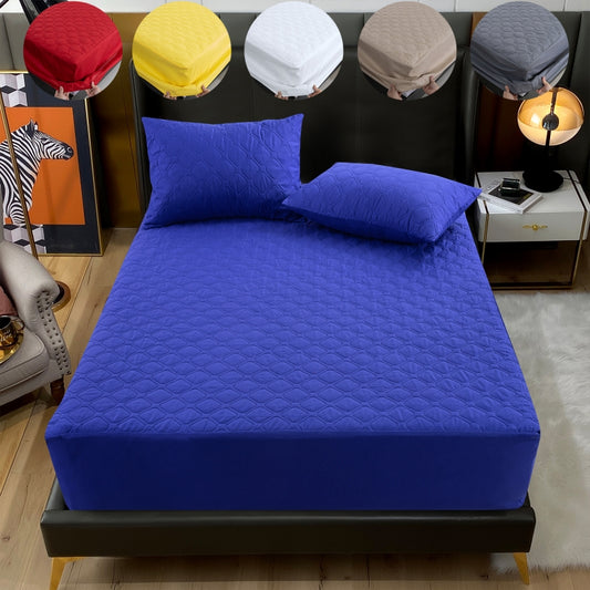 Luxurious  soild color single piece bed hats waterproof summer breathable lightweight soft suitable for the elderly children