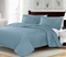 Luxury Polyester Lightweight Soft 3 Pieces Solid Quilt Set in a Bag with  Bedspread and Pillow Shams