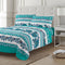 printed bed sheet set, fitted sheet