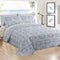 7 pcs printed wholesale quilt set, ultra soft ultrasonic bedding set, various size, affordable price, high quality