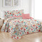 5 pcs flower printed wholesale quilt set, queen/king size bedding set, various size, affordable price, high quality