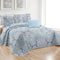 5 pcs flower printed wholesale quilt set, queen/king size bedding set, various size, affordable price, high quality