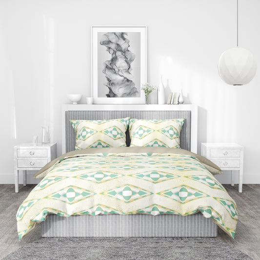 All seasons  Digital Printed  comforter set eye pattern queen king size  quilt cover with pillowcase