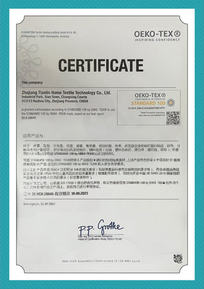 TianlinHome | Certifications & Authorizations