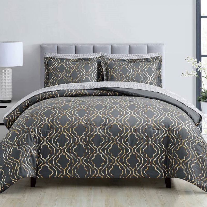 high quality ultra soft 7 pieces king size printing quilt set, wholesale at affordable price, various size and pattern