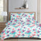 flower print microfiber ultrasonic 4 pieces quilt set, wholesale at affordable price, various size and pattern