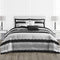 10 pcs modern comforter sets with quilt, fitted sheet and 2 pillowcases, winter bedding set