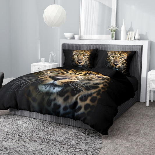 Winter quilt new digital printing animal print, 100% polyester comforter three-piece set with pillowcase