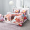 Winter cartoon design  digital printing comforter bedding set three-piece set quilt with pillowcase  warm and cozy