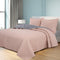 European and American style ultrasonic quilt solid color three-piece ins style, student dormitory polyester bed cover air conditioning quilt