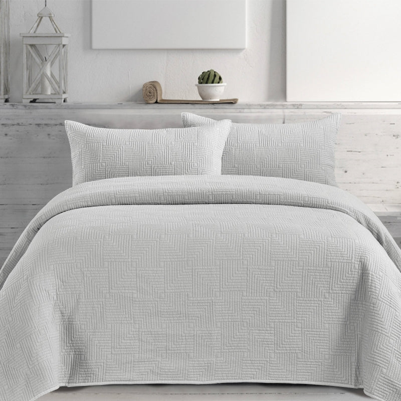 Luxury Stone Washed 3 PCS Bedding Quilt Set，affordable price, high quality