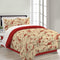 luxury soft comfortable flower printed stitched design 8 pieces quilt set, wholesale at affordable price, various size and pattern