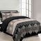 luxury soft comfortable flower printed stitched design 8 pieces quilt set, wholesale at affordable price, various size and pattern