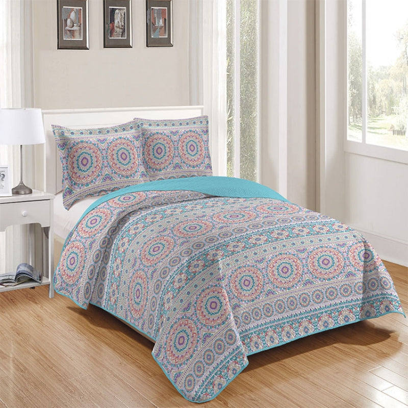 printed 3 pieces bedding sets with quilt cover and pillowcases, wholesale at affordable price, various size and pattern