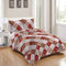 printed 3 pieces bedding sets with quilt cover and pillowcases, wholesale at affordable price, various size and pattern