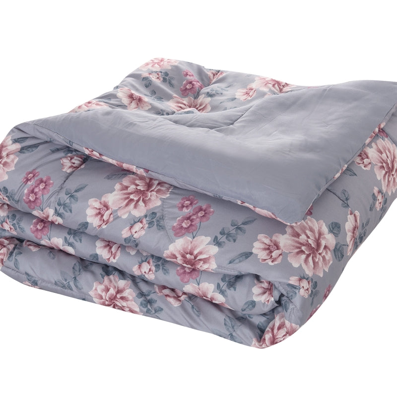 luxury soft comfortable flower printed stitched design 8 pieces quilt set, wholesale at affordable price, various size and pattern