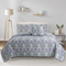 4 pieces print bedding quilt set, pastoral style, soft and comfortable