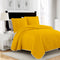 yellow quilt set with 2 pillowcases