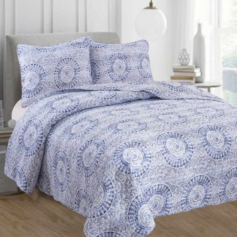 luxury printed bedding quit cover set