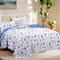 3 pcs flower printed wholesale quilt set, queen/king size bedding set, various size, affordable price, high quality